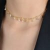 Chocker Dourada Pontos de Luz com Extensor - Imagem 2